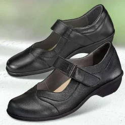 Femme idéalsko Spécial Orthèses|Chaussures À Scratches<Chaussures de confort LadySko : modèle Nela, noir