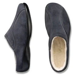 Femme idéalsko Chaussures D'hiver|Sandales / Mules<Chaussures de confort LadySko : modèle Roswitha, bleu