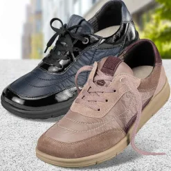 Femme idéalsko Spécial Orthèses|Chaussures À Lacets<Tennis de confort Helvesko : modèle Osuna