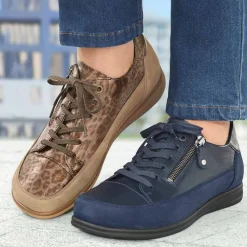 Femme idéalsko Spécial Orthèses|Chaussures À Lacets<Tennis de confort Helvesko : modèle Lina