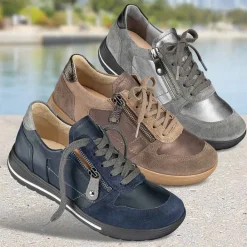 Femme idéalsko Spécial Orthèses|Chaussures À Lacets<Tennis de confort Helvesko : modèle Heather